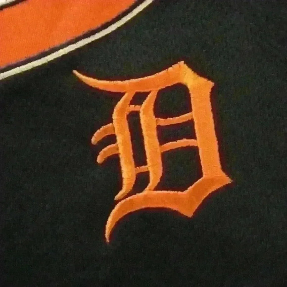 **NWT** DETROIT TIGERS MLB STITCHES 2014 PULLOVER JERSEY‎ SIZE LARGE - Picture 7 of 10